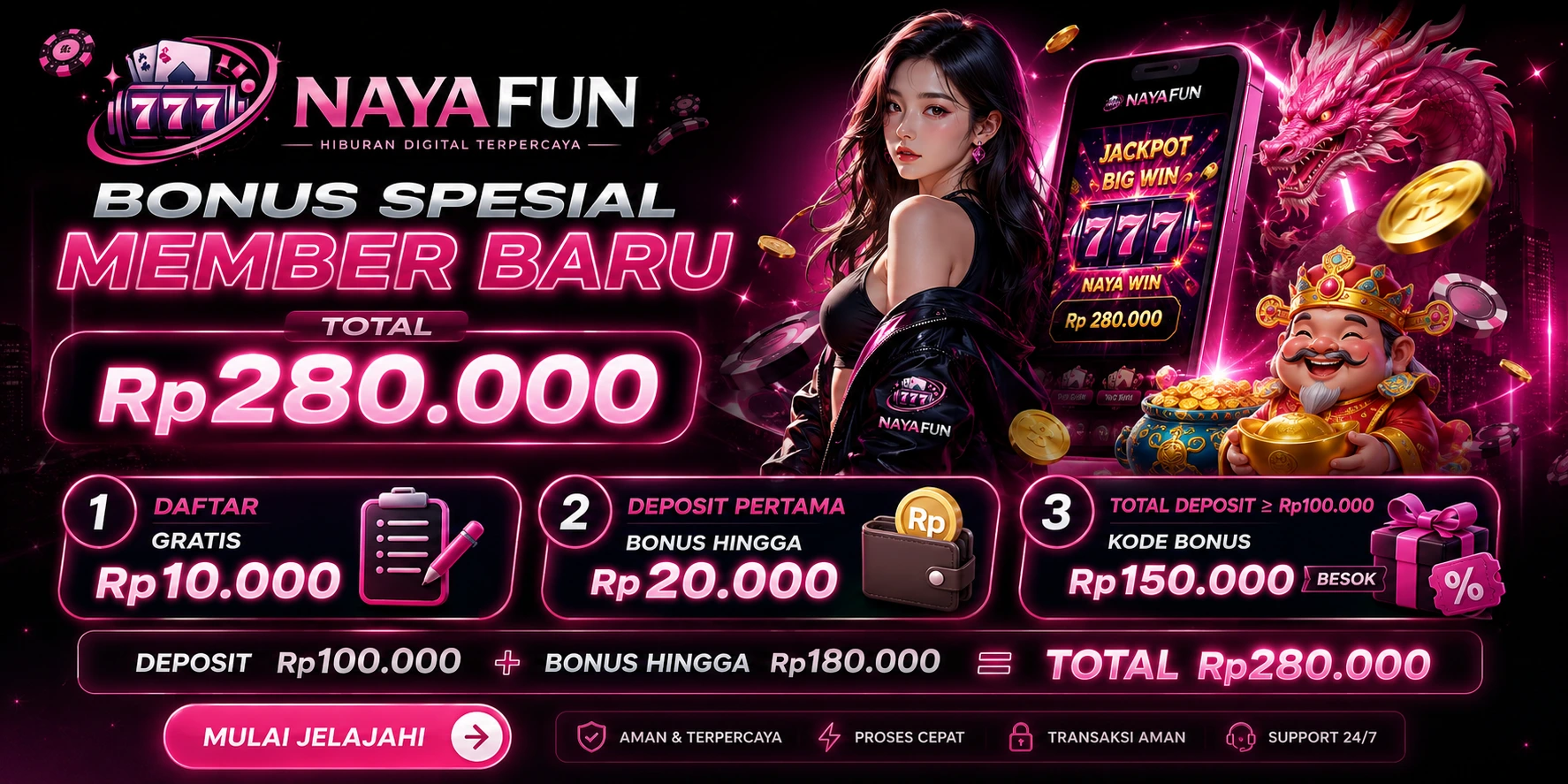 BONUS SPESIAL MEMBER BARU