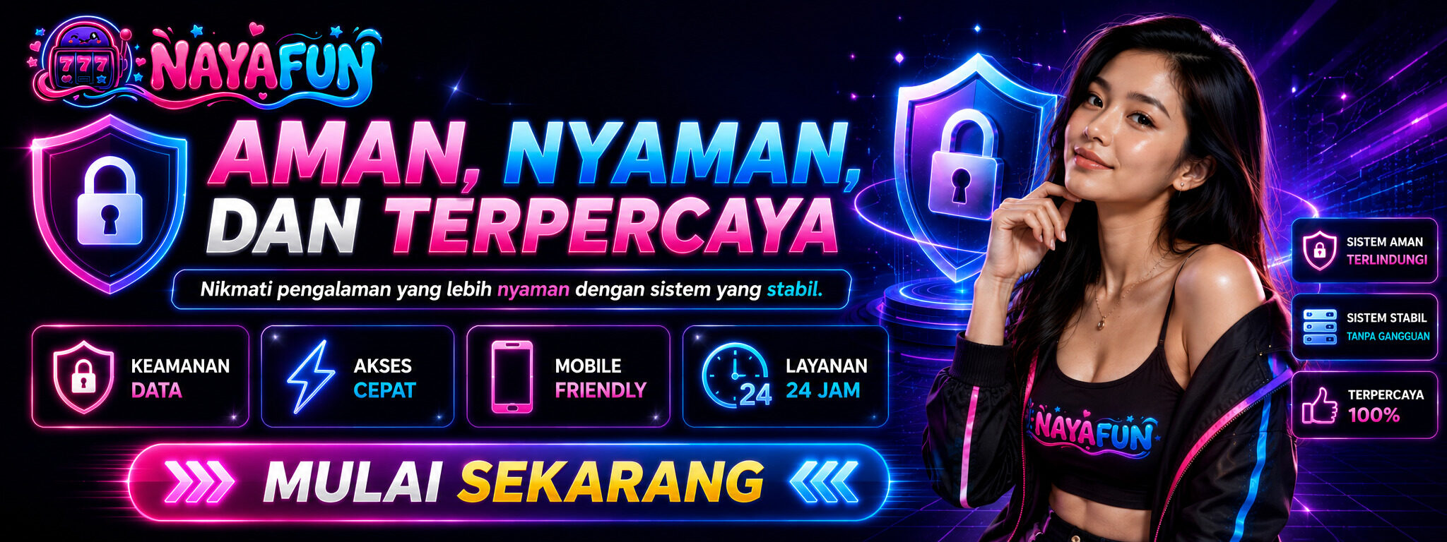 100% Aman Terpercaya