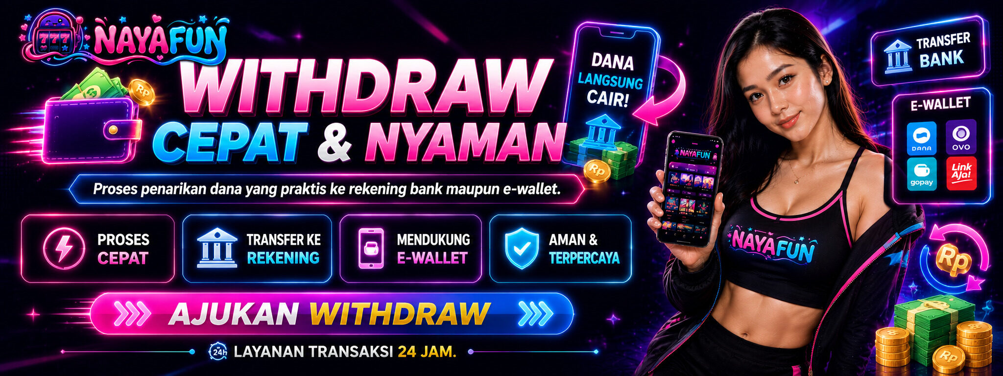 Withdraw Cepat & Pasti Bayar